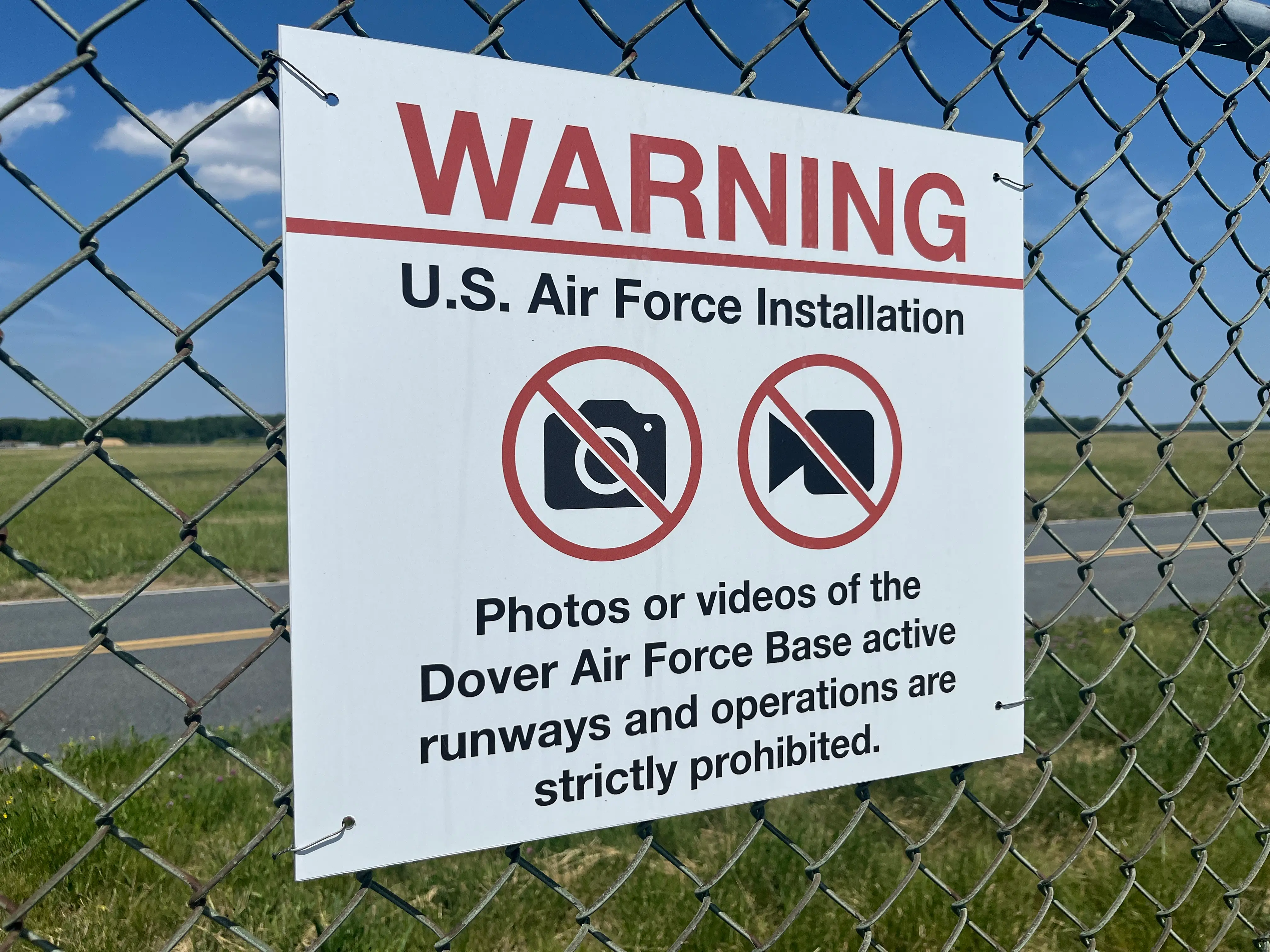 A sign at the Air Mobility Command Museum.