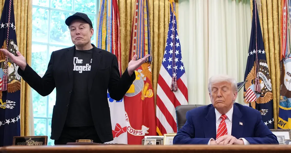 Trump says he expects Musk to donate SpaceX stock to Trump Accounts, despite their ‘little dispute’