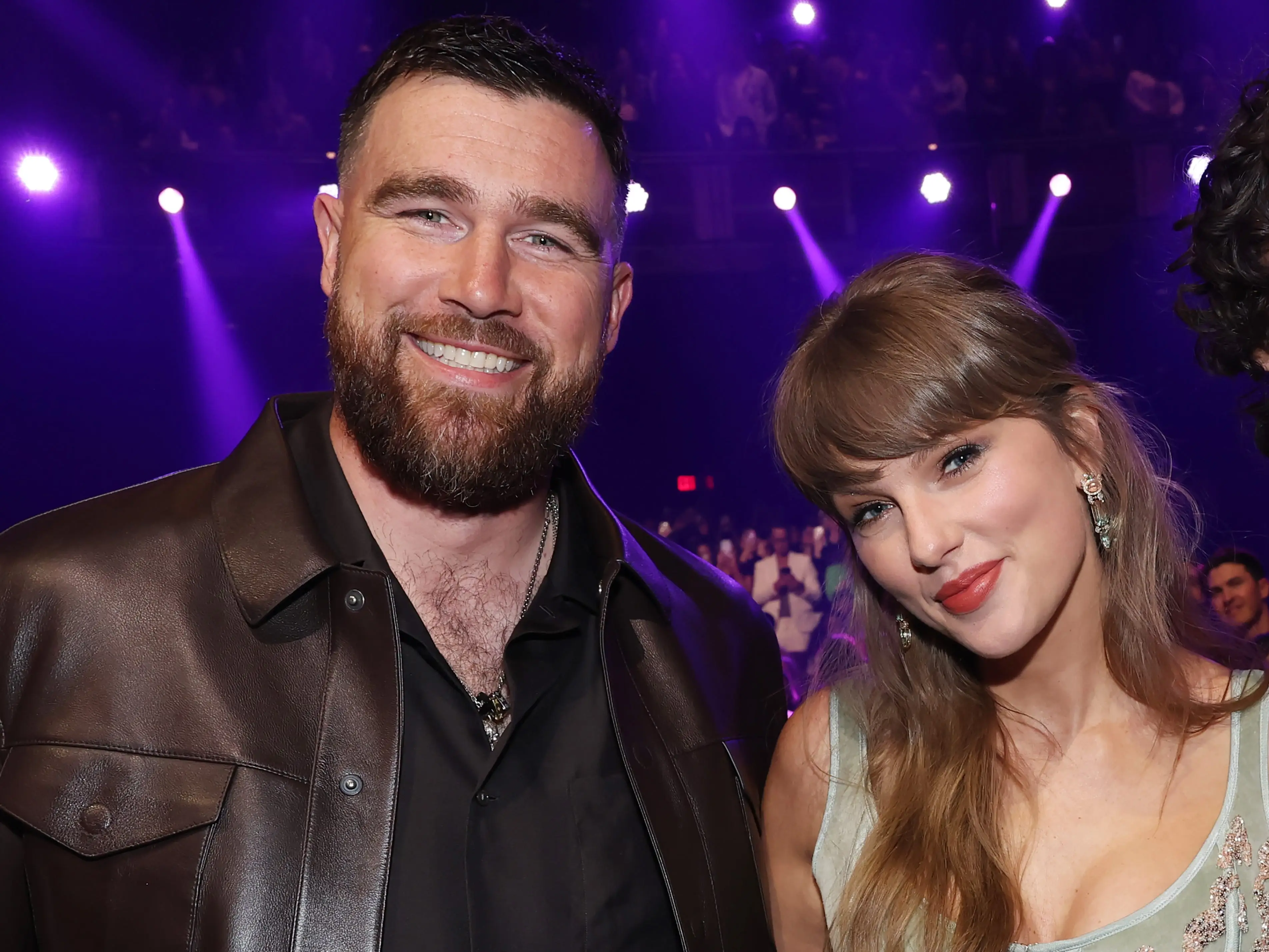 Taylor Swift and Travis Kelce