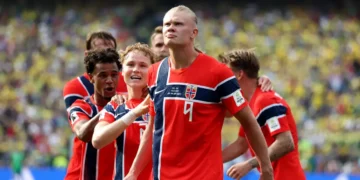 Steak, blue-light glasses, and a morning stroll: The health hacks of Norway’s 6-foot-5, 200-pound soccer star