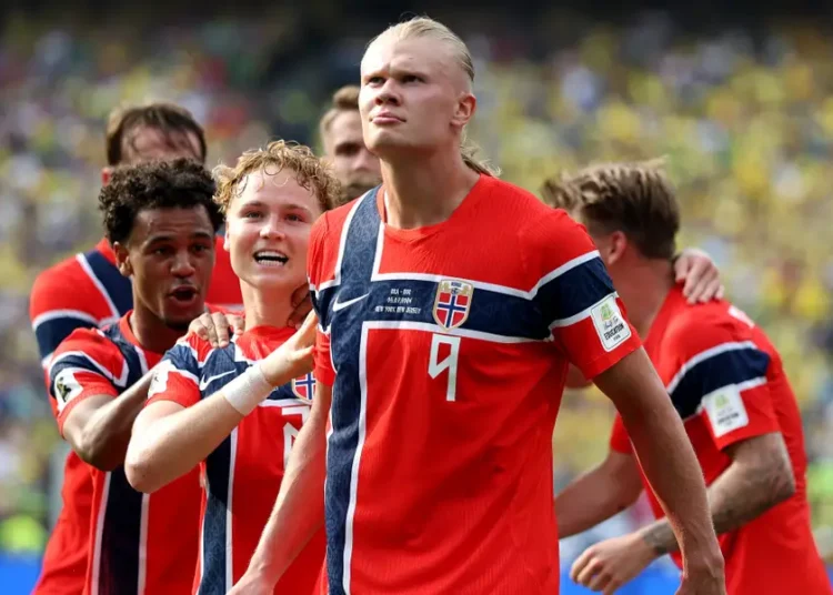 Steak, blue-light glasses, and a morning stroll: The health hacks of Norway’s 6-foot-5, 200-pound soccer star