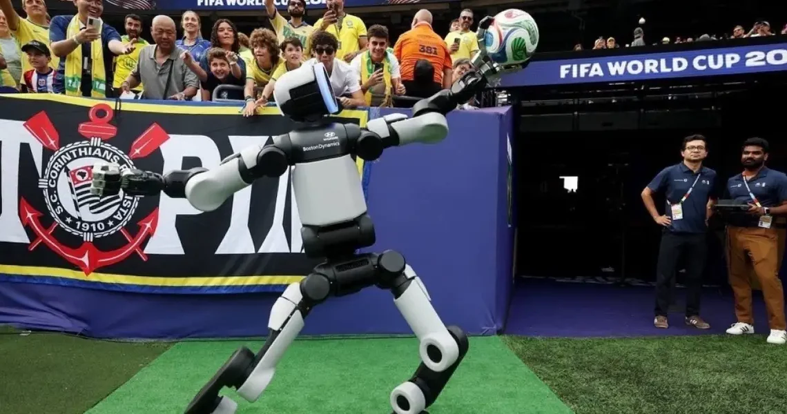 The robots have made it to the World Cup