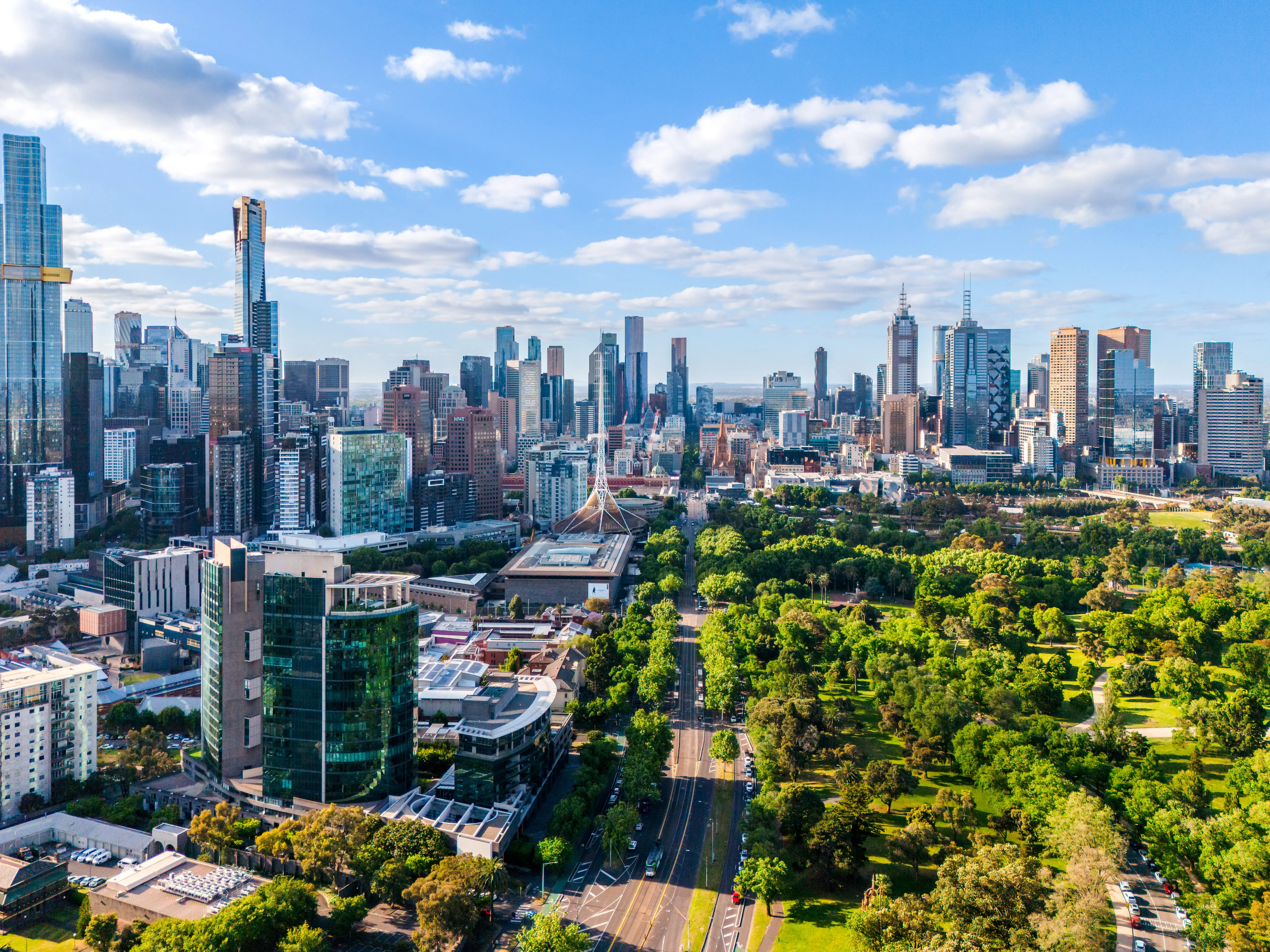 Buildings in Melbourne