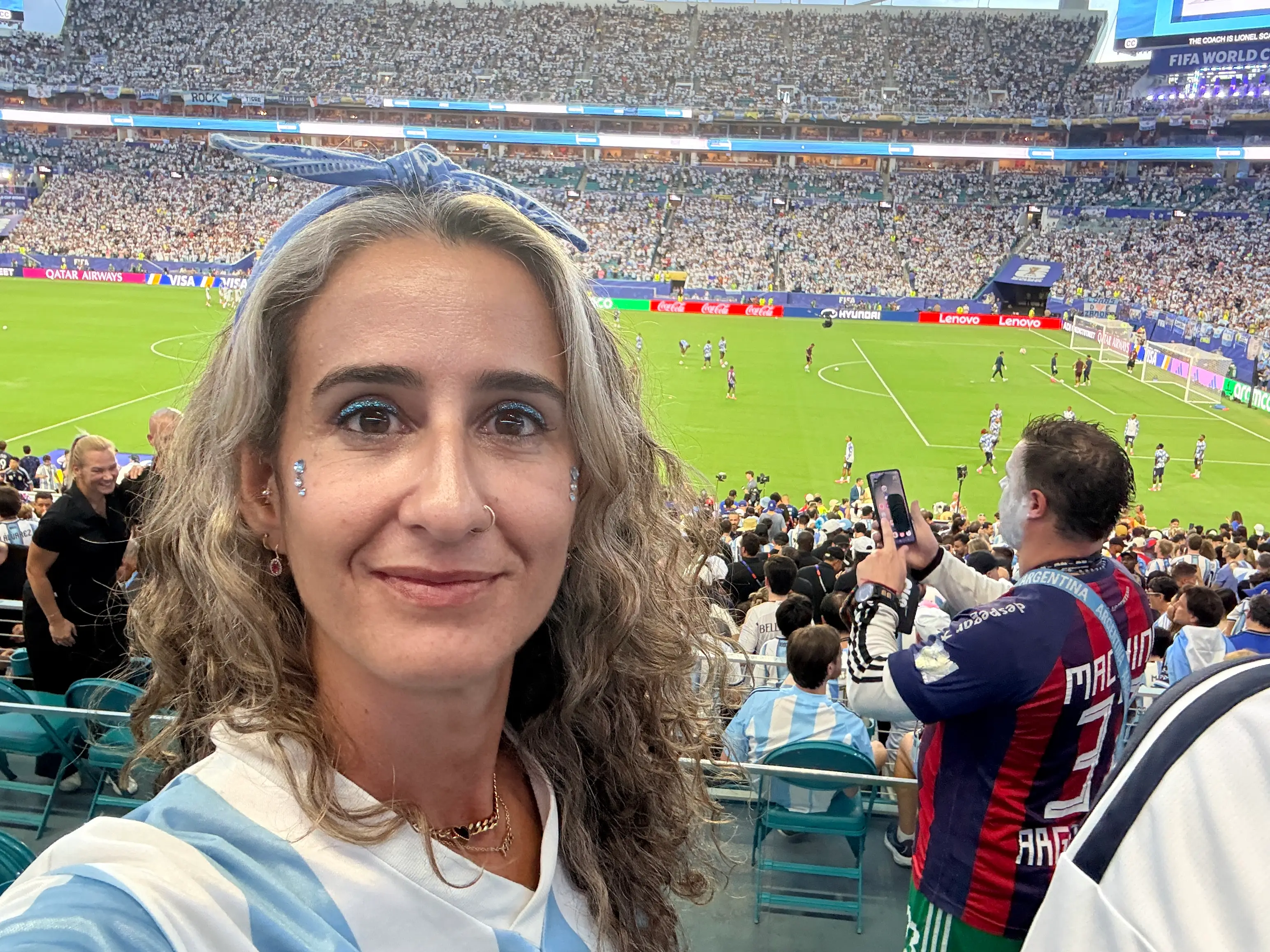 Woman at World Cup
