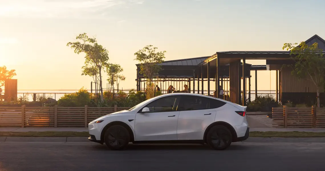 Tesla is selling summer gear, including a $595 Model Y trunk fridge