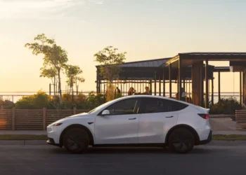 Tesla is selling summer gear, including a $595 Model Y trunk fridge