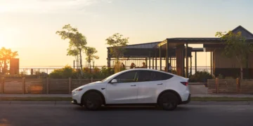 Tesla is selling summer gear, including a $595 Model Y trunk fridge
