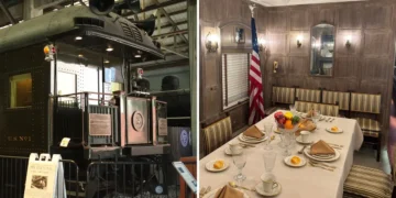 Before Air Force One, US presidents traveled aboard a luxury train car. See inside the ‘White House on wheels.’