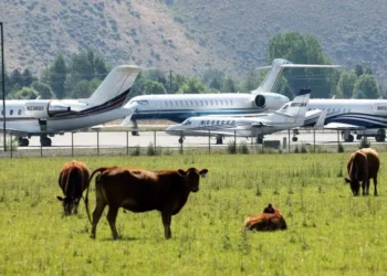 Private jets descend on Sun Valley’s invite-only ‘summer camp for billionaires’