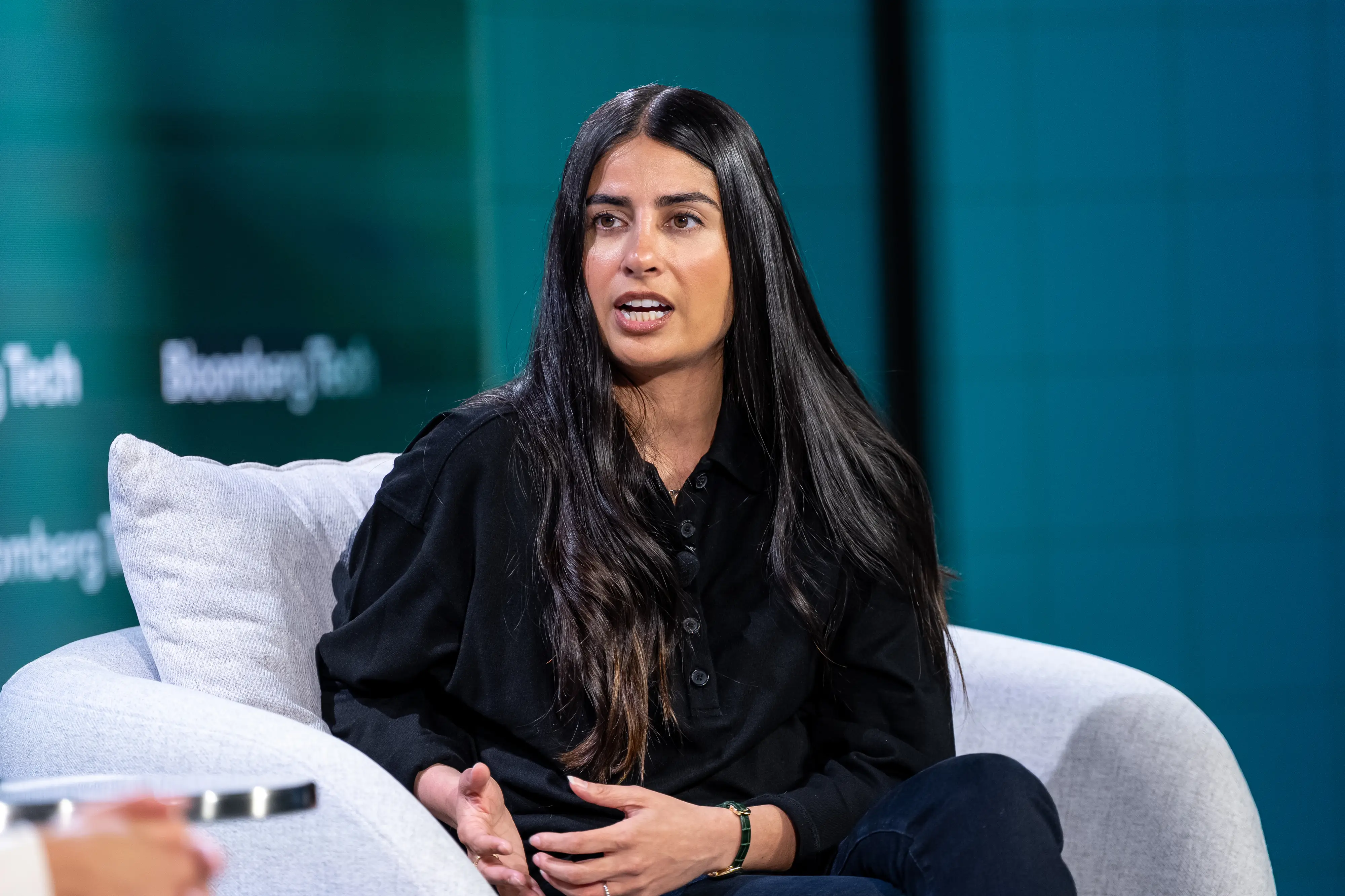Asha Sharma, chief executive officer of Xbox,, during the Bloomberg Tech conference in San Francisco, California, US, on Thursday, June 4, 2026.