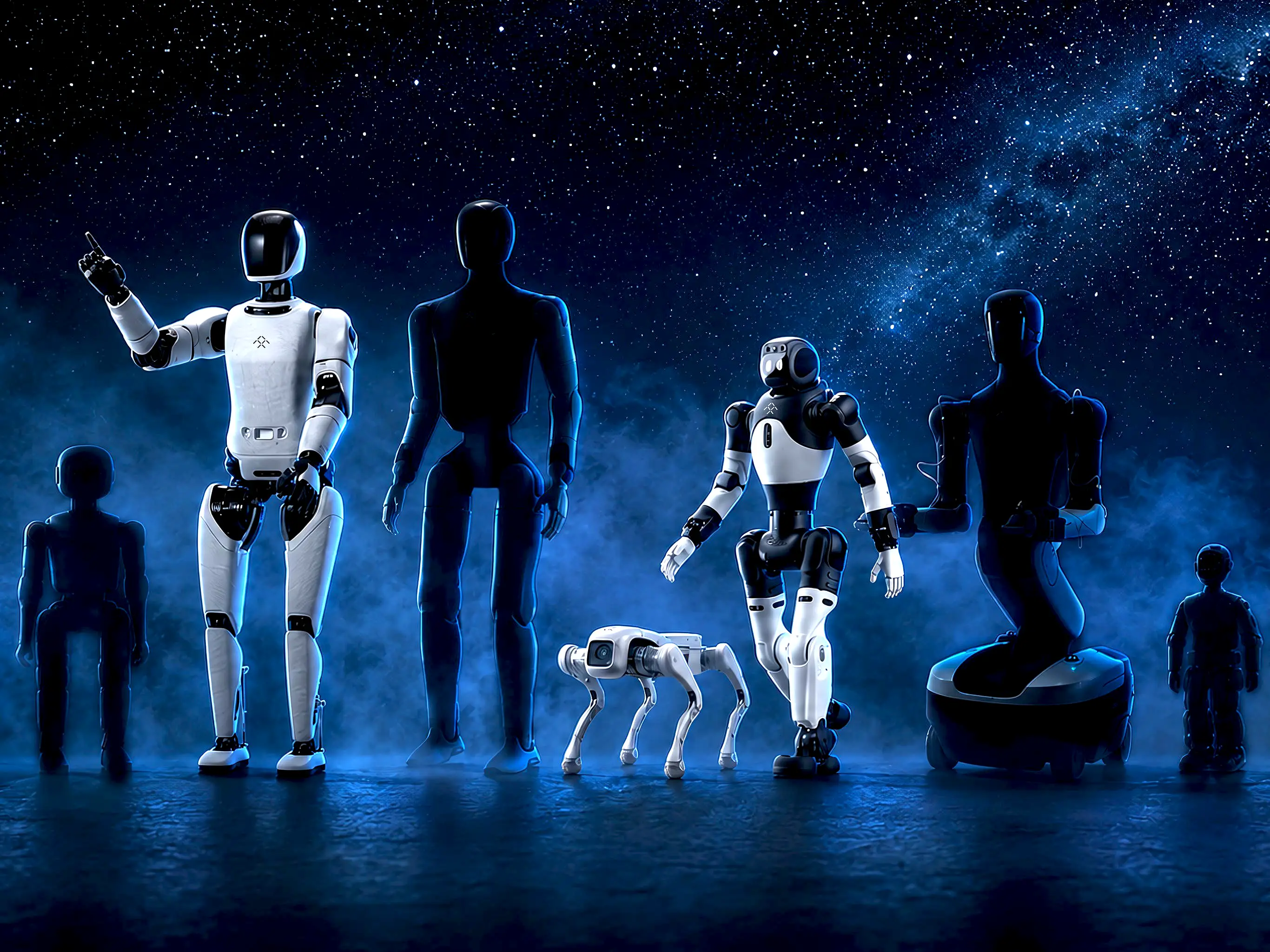 Different types of robots