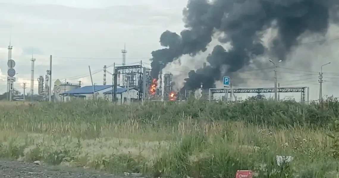 Ukrainian drones flew all the way to Siberia to strike Russia’s largest oil refinery