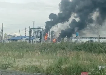 Ukrainian drones flew all the way to Siberia to strike Russia’s largest oil refinery