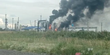 Ukrainian drones flew all the way to Siberia to strike Russia’s largest oil refinery