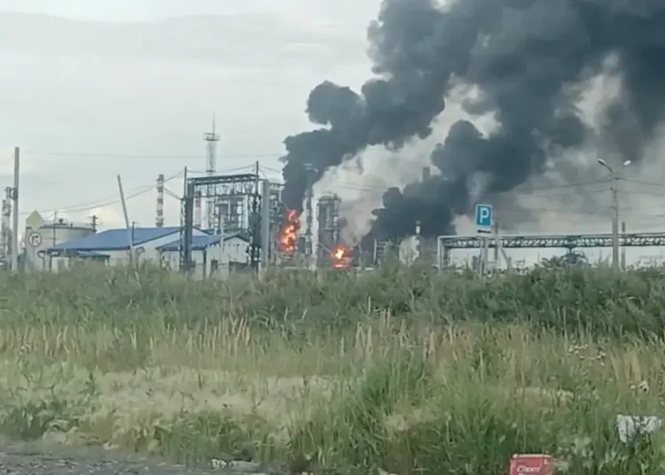 Ukrainian drones flew all the way to Siberia to strike Russia’s largest oil refinery