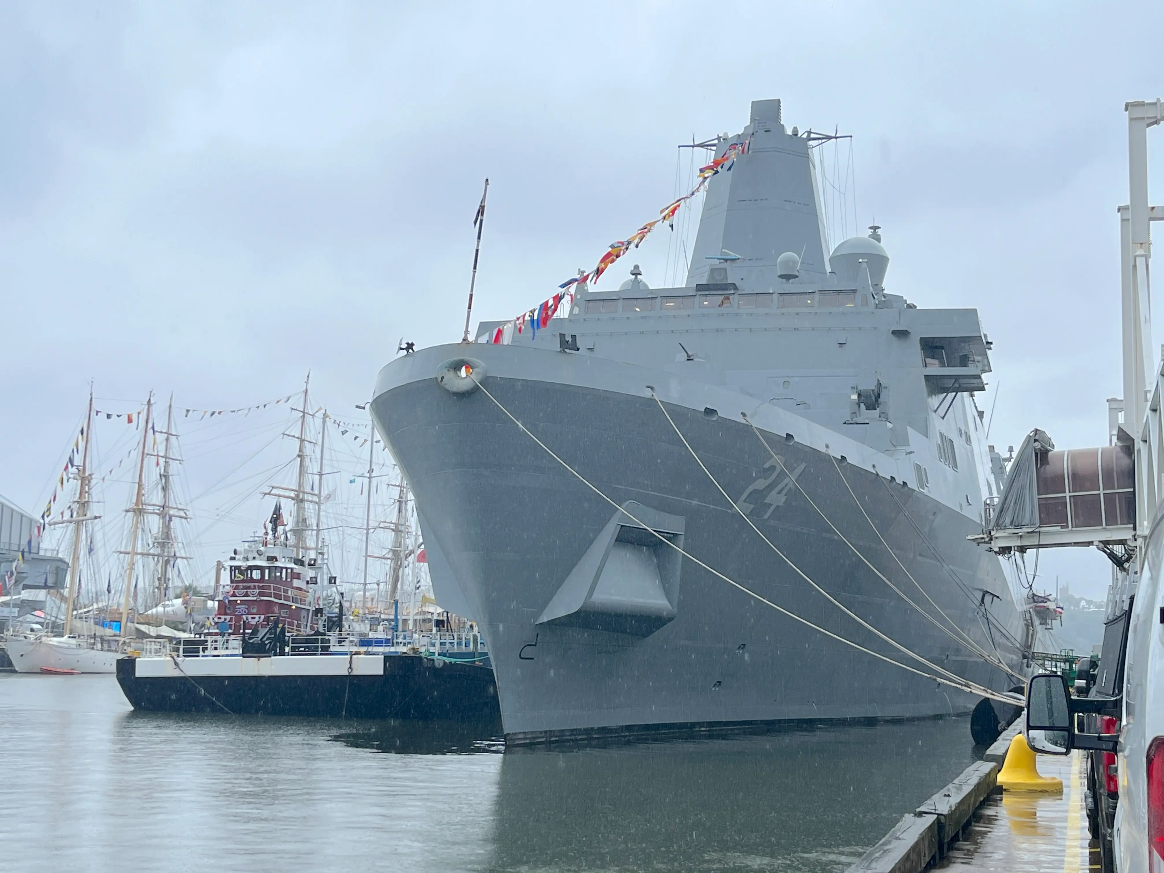 The USS Arlington.