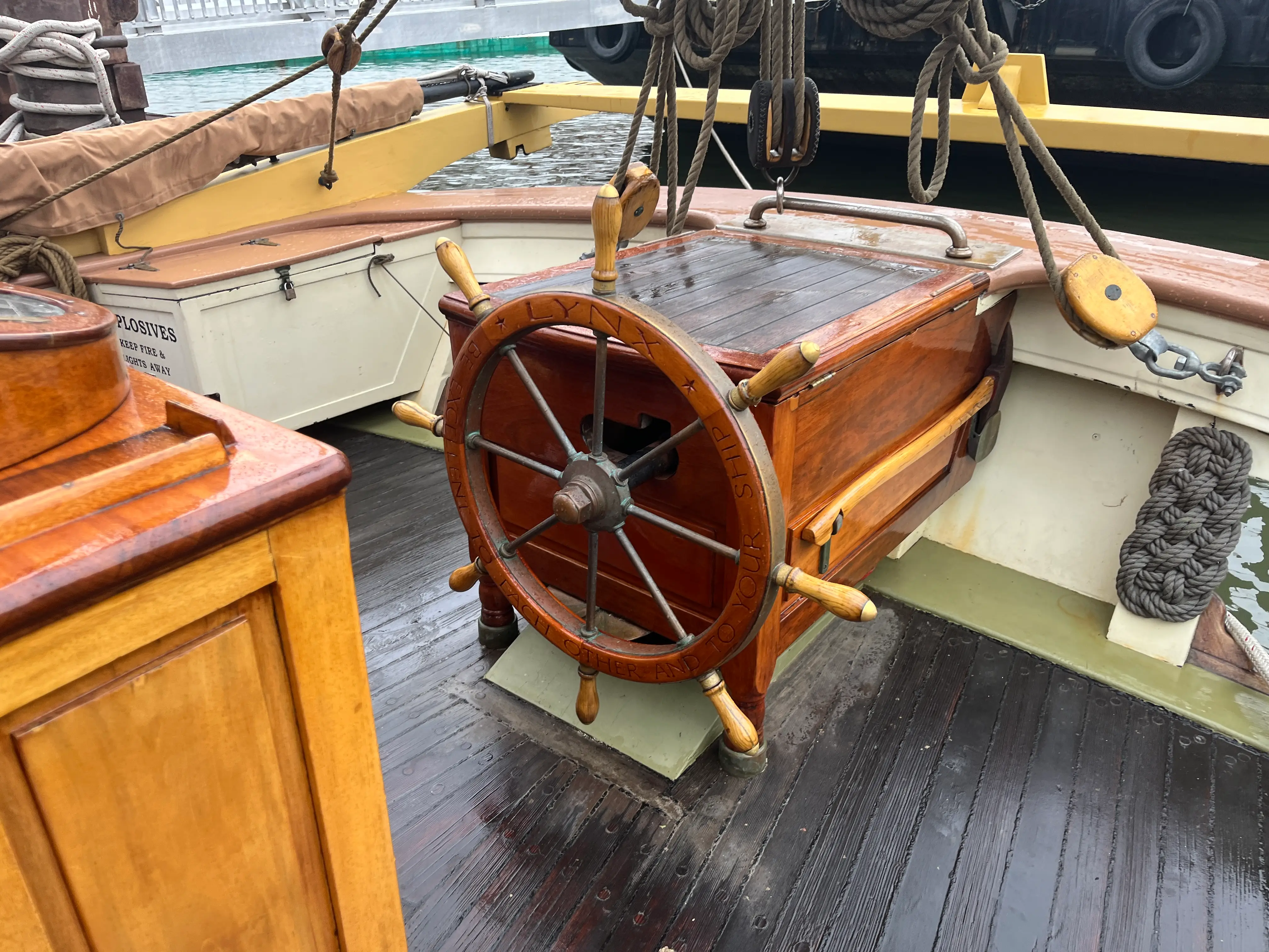 Aboard Lynx.