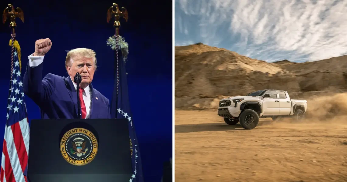 Trump takes credit for Toyota moving some truck production from Mexico to Texas: ‘That’s what tariffs do’