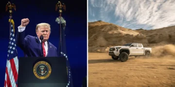 Trump takes credit for Toyota moving some truck production from Mexico to Texas: ‘That’s what tariffs do’