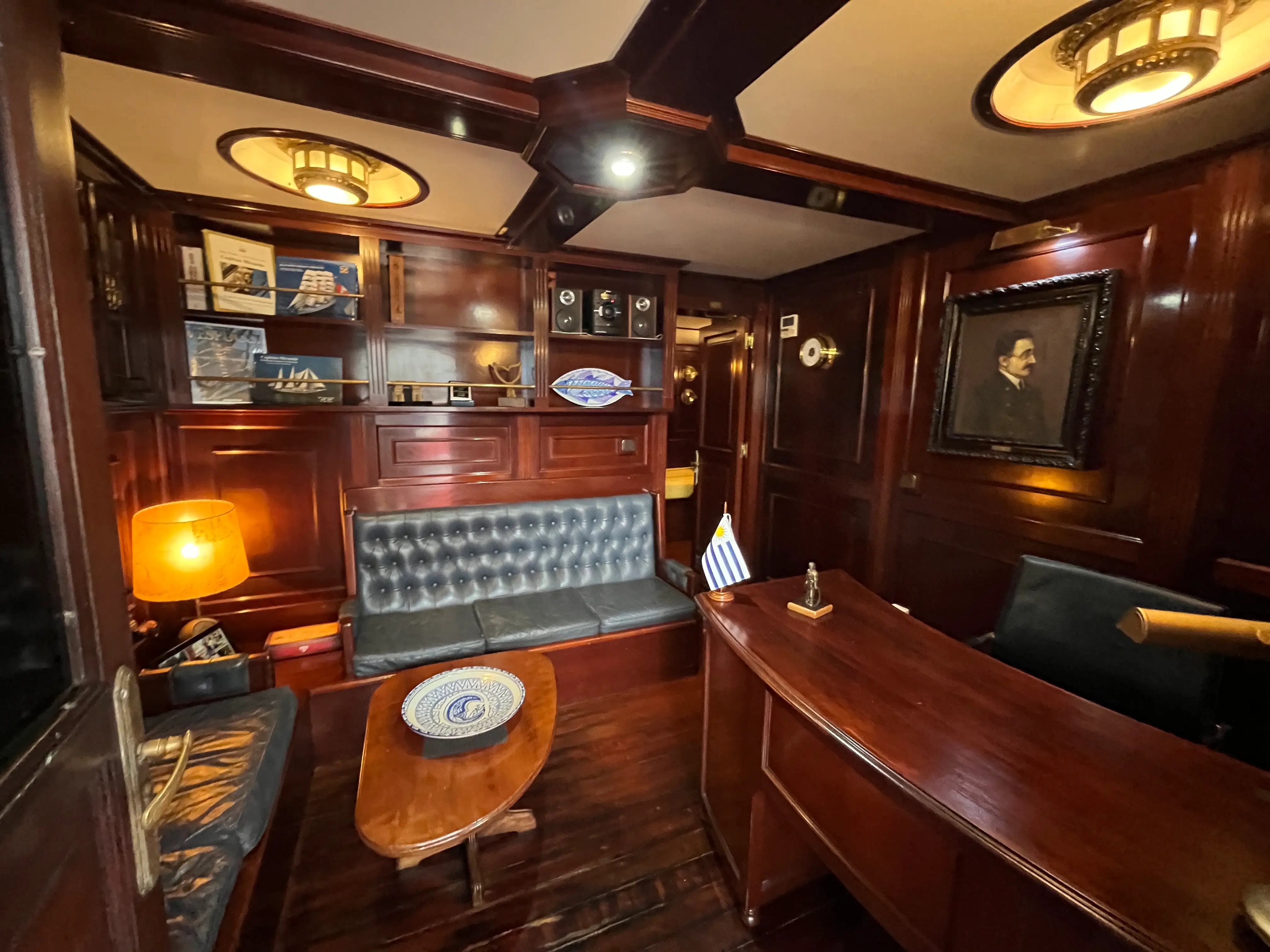 Aboard Capitan Miranda.