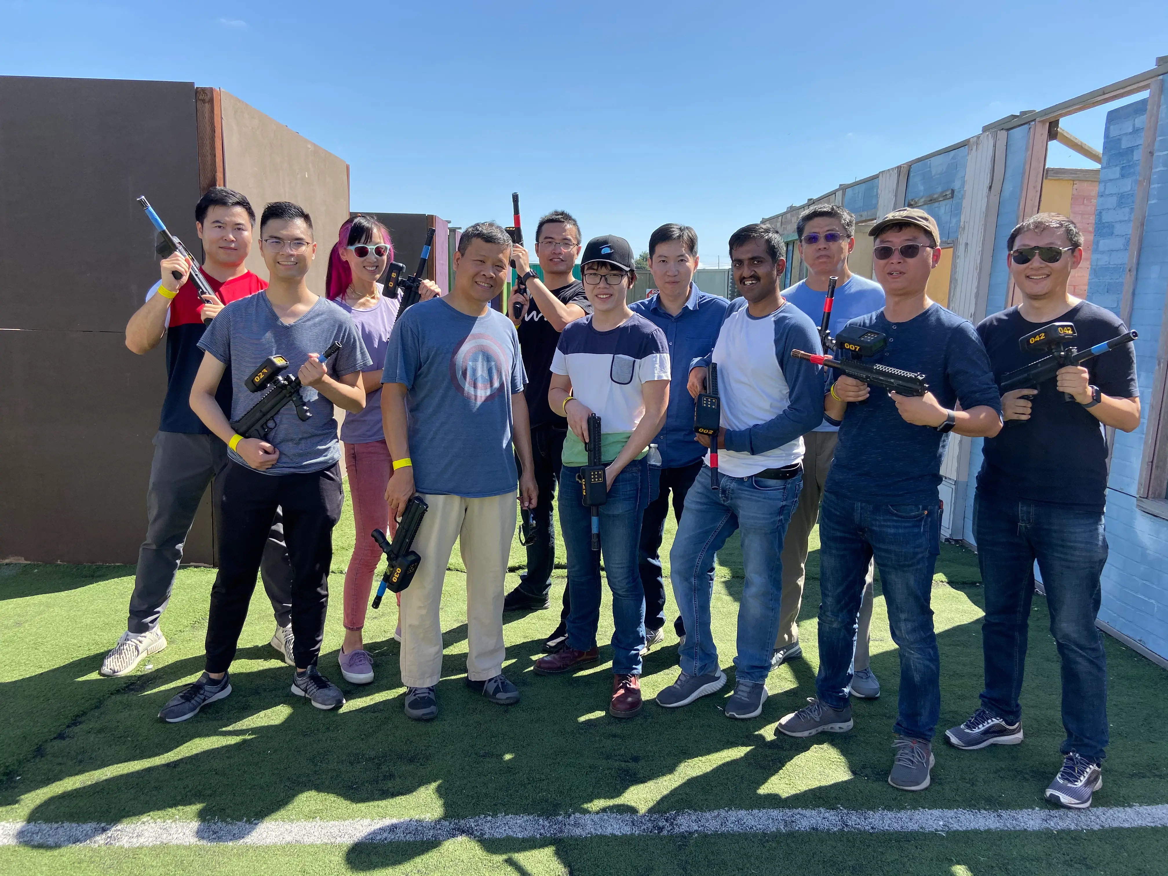 Group of guys standing together.