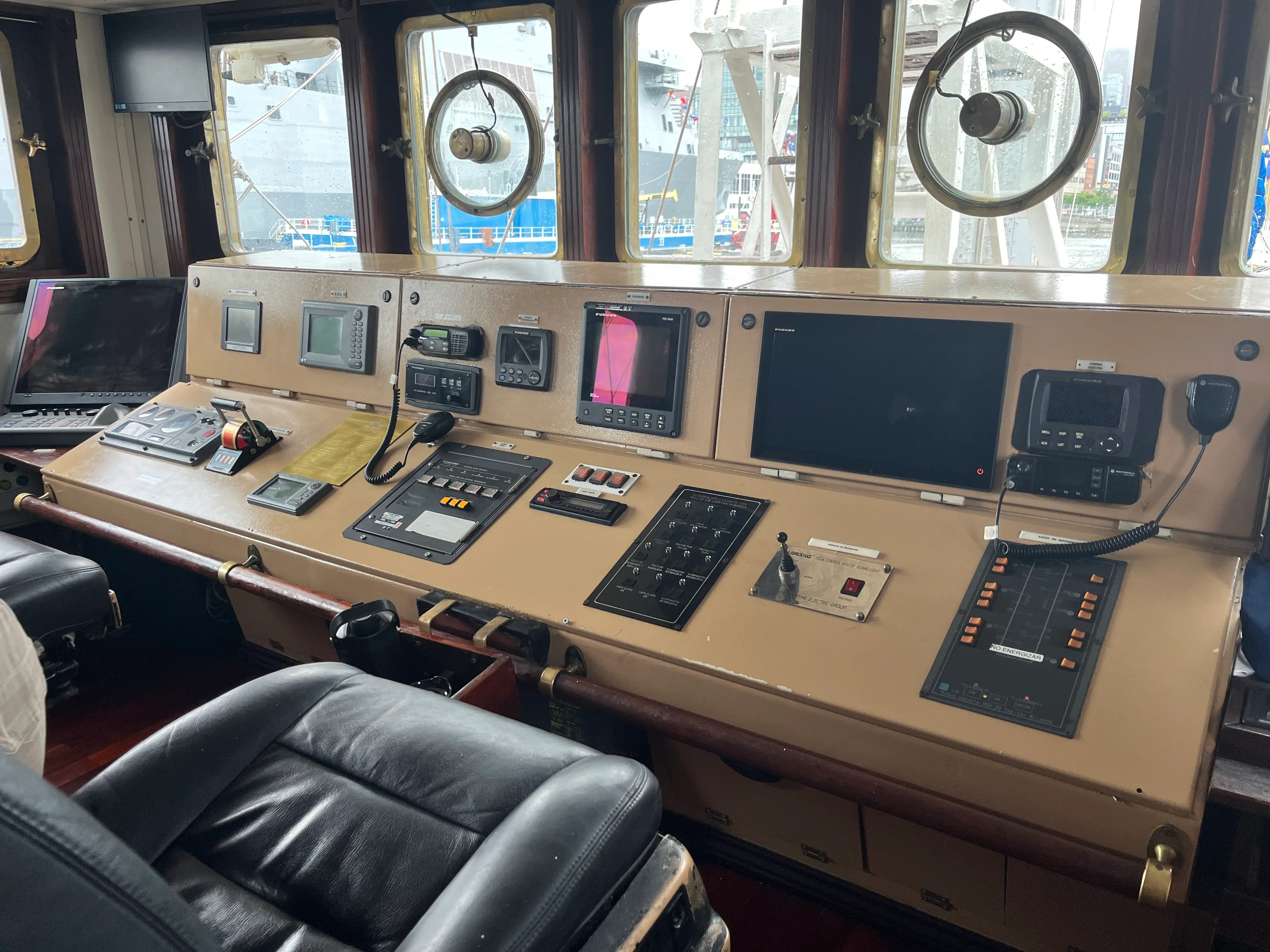 Aboard Capitan Miranda.