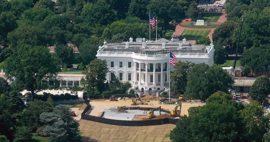 See the $6 million Lockheed-funded helipad the White House is getting to protect its lawn from Marine One