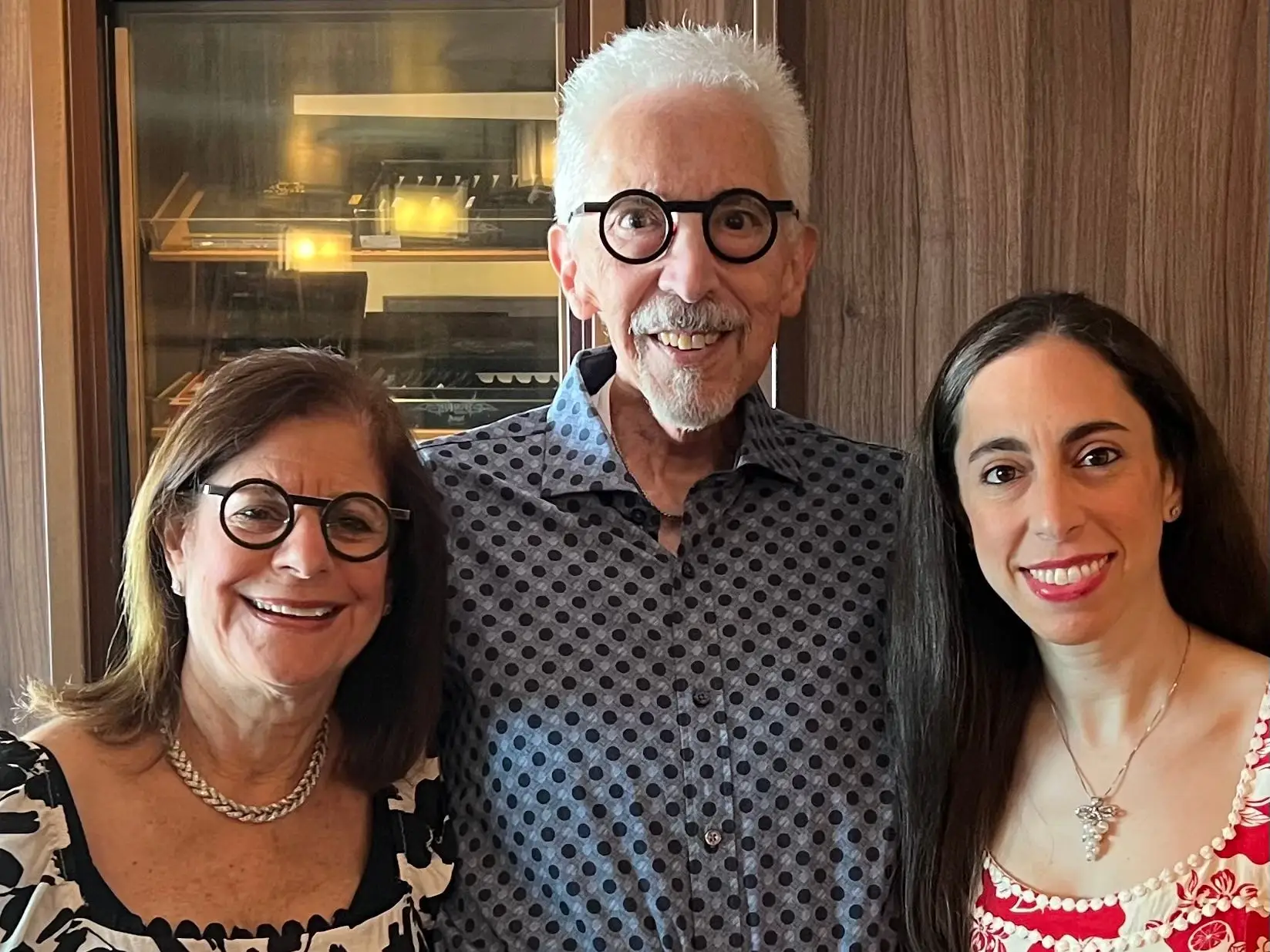 the author and her parents