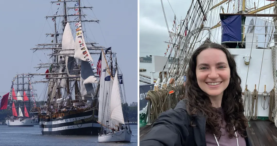 I went to the largest maritime gathering in US history, featuring ships from 20 countries, for America’s 250th birthday. Here’s what I saw.