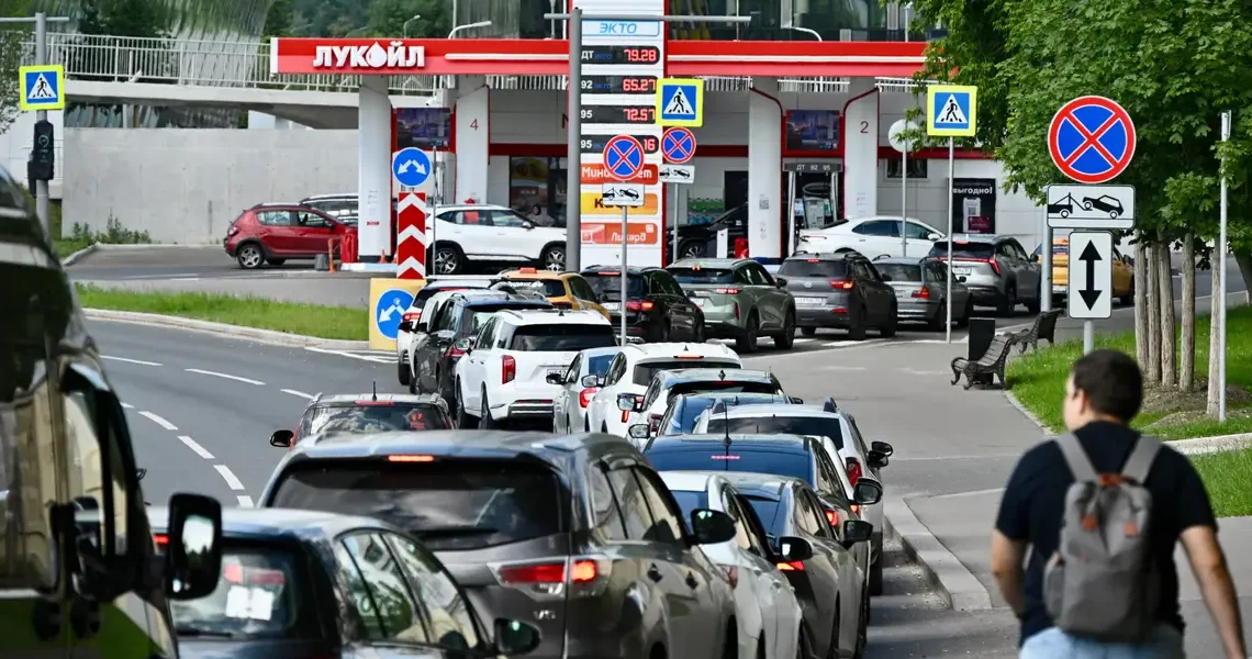 Drone strikes deepen Russia’s fuel crisis as a governor said petrol is still ‘unavailable for sale’ on some days