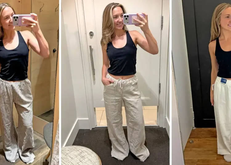 I tried on linen pants at Gap, Old Navy, and Banana Republic. There was only one pair I wouldn’t consider buying.