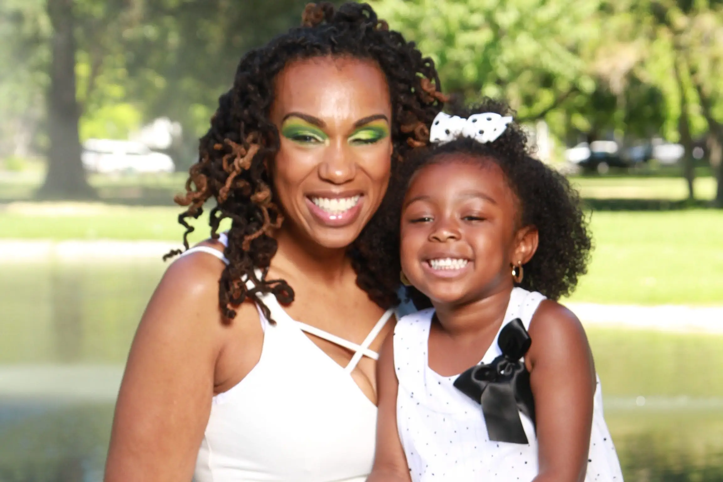 mom and daughter photo