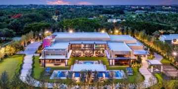 Inside the $85 million James Bond-inspired Florida mansion with hidden rooms and an Aston Martin gallery