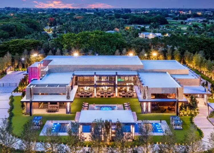 Inside the $85 million James Bond-inspired Florida mansion with hidden rooms and an Aston Martin gallery