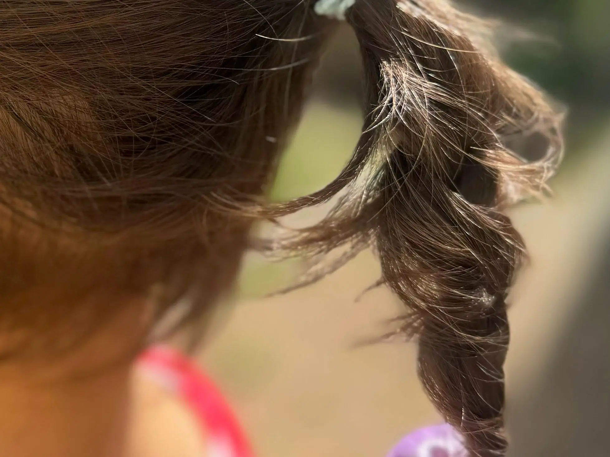 Girl's hair