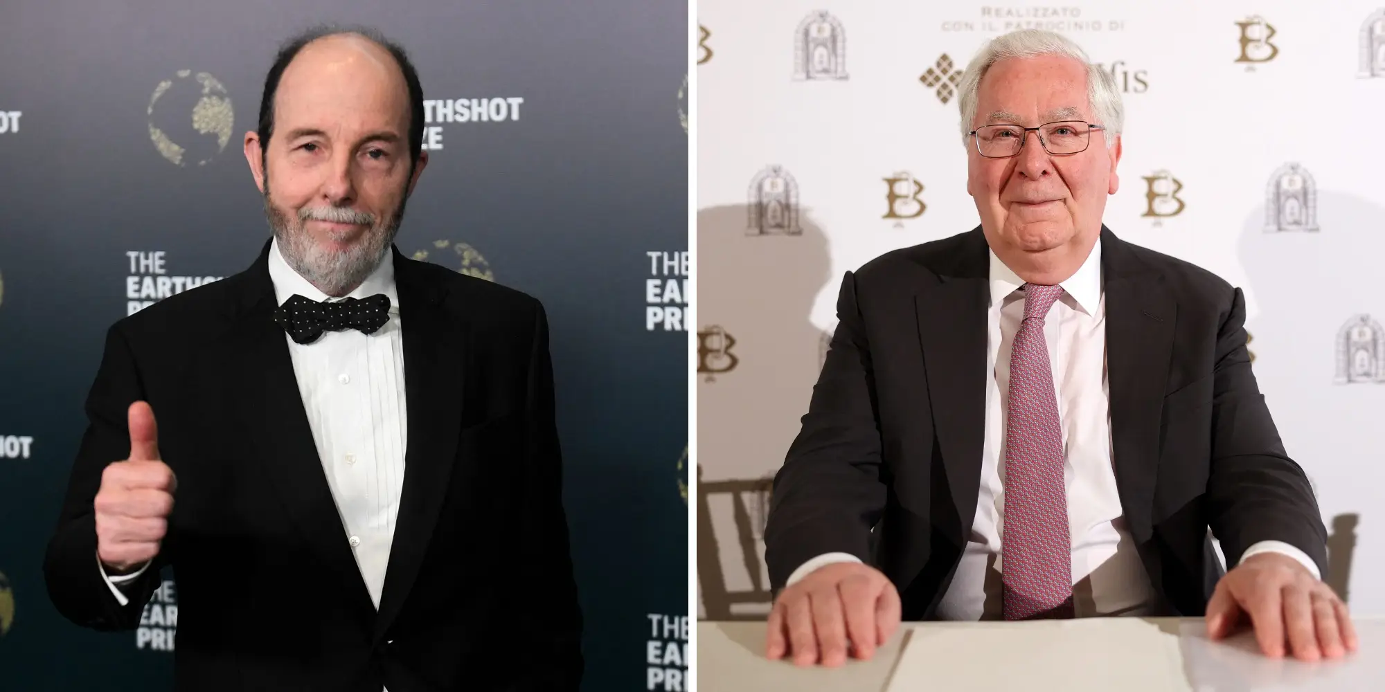 A composite image of Arminio Fraga, former president of the Central Bank of Brazil, and Mervyn King, former governor of the Bank of England.