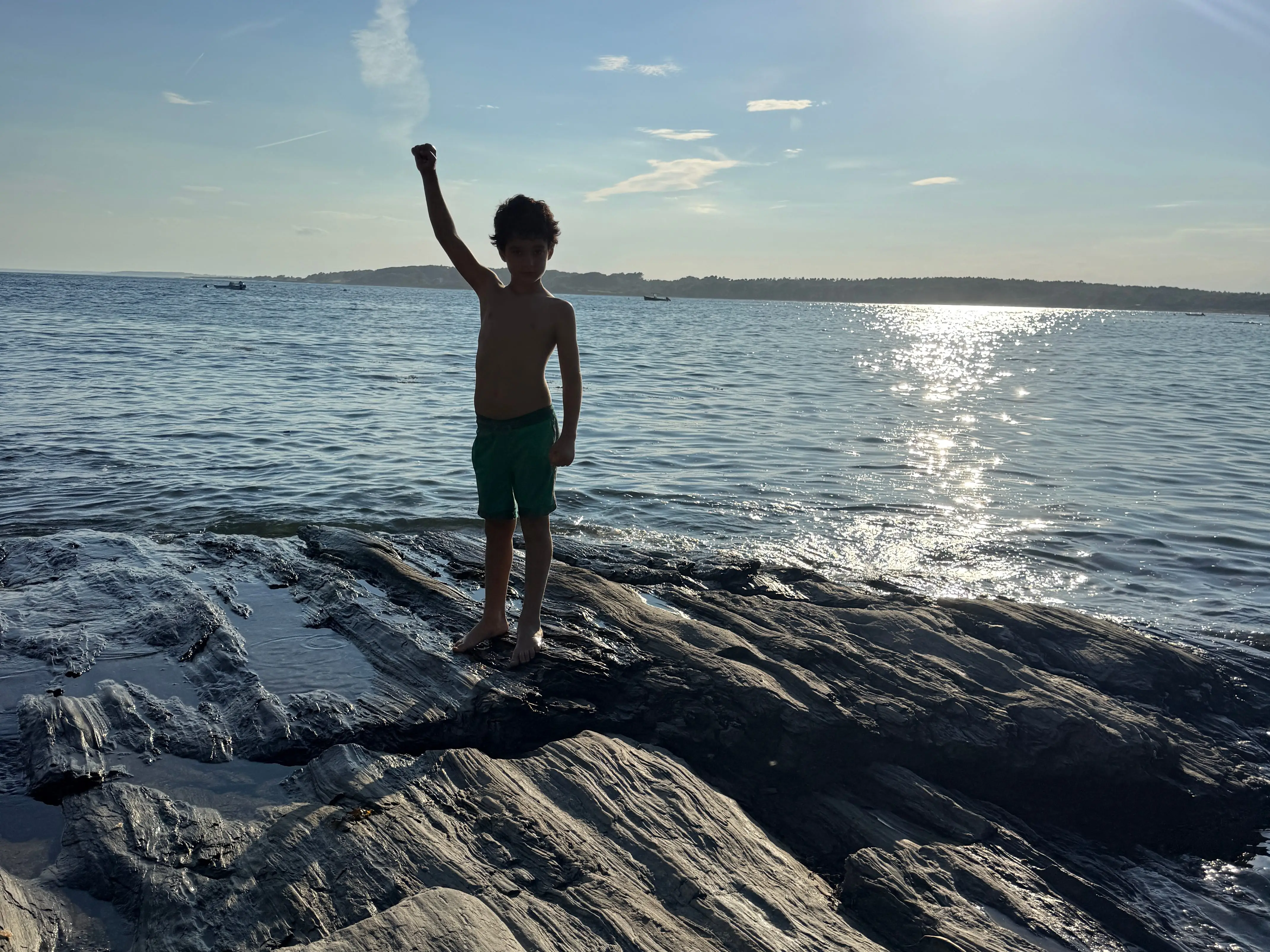 Kid at beach