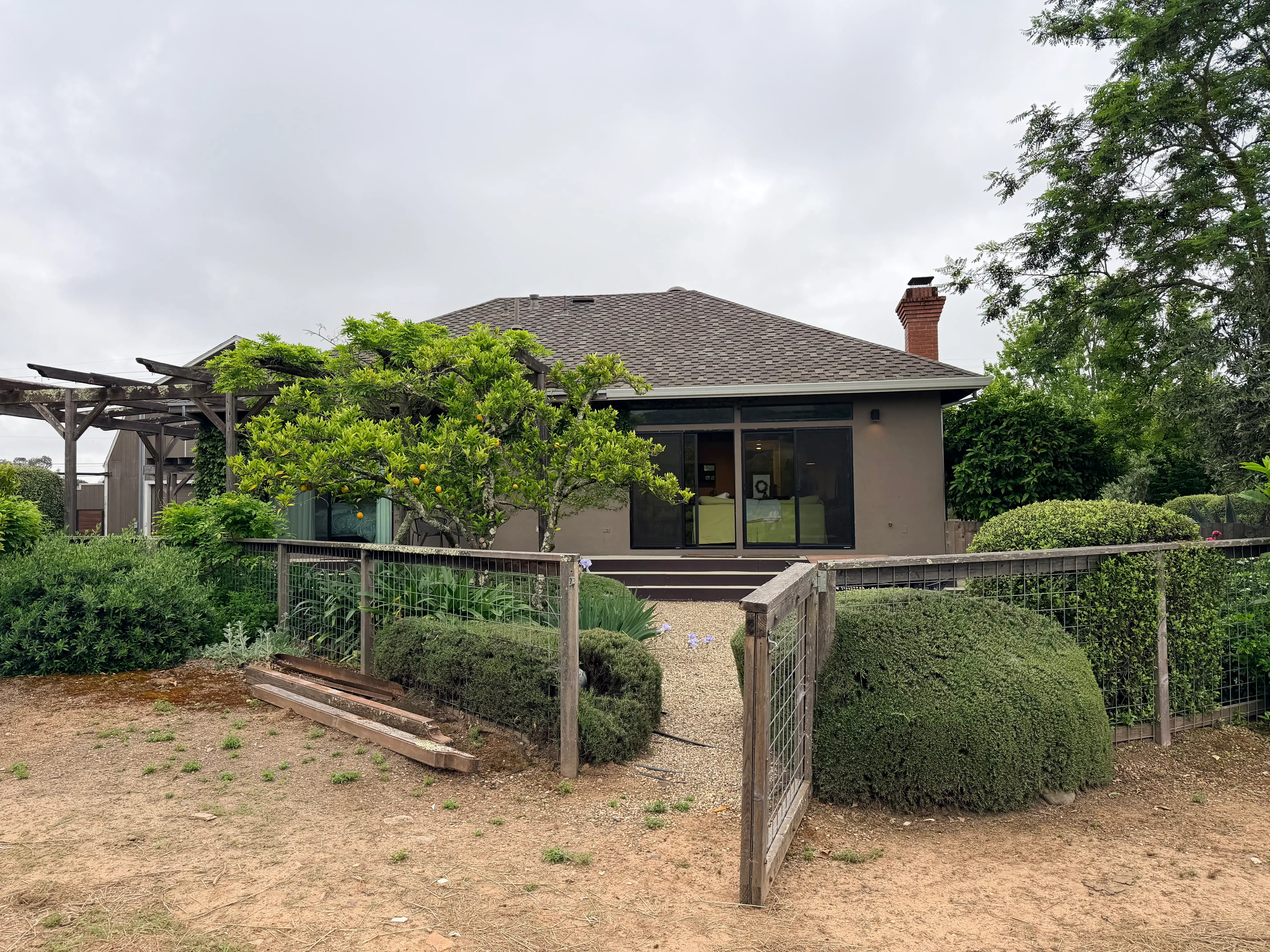 A vacation home in Healdsburg