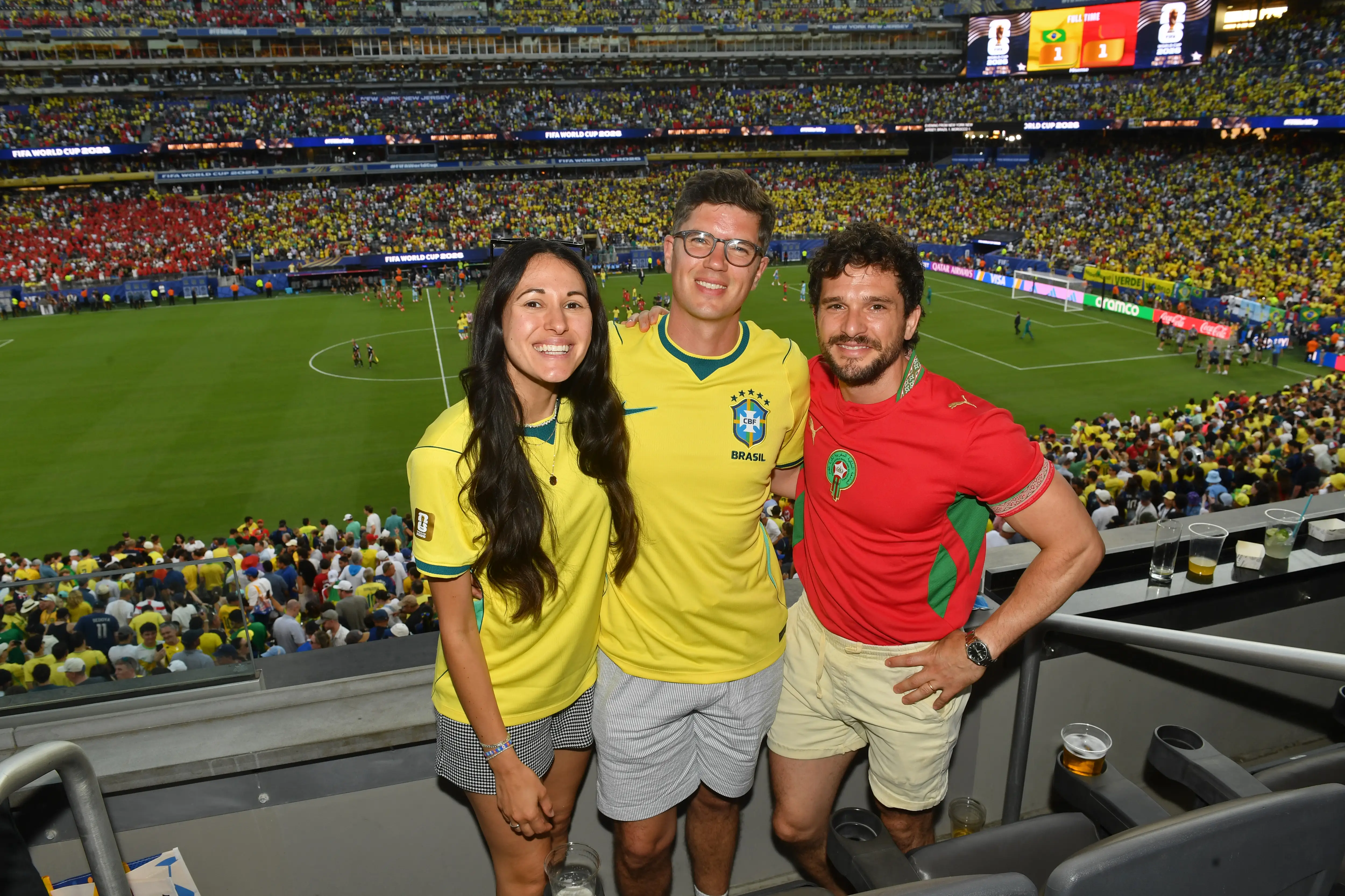 Kit Harington attends Woody and Suzanne Johnson Suite at 2026 FIFA World Cup at New York New Jersey Stadium on June 13, 2026 in East Rutherford, New Jersey.