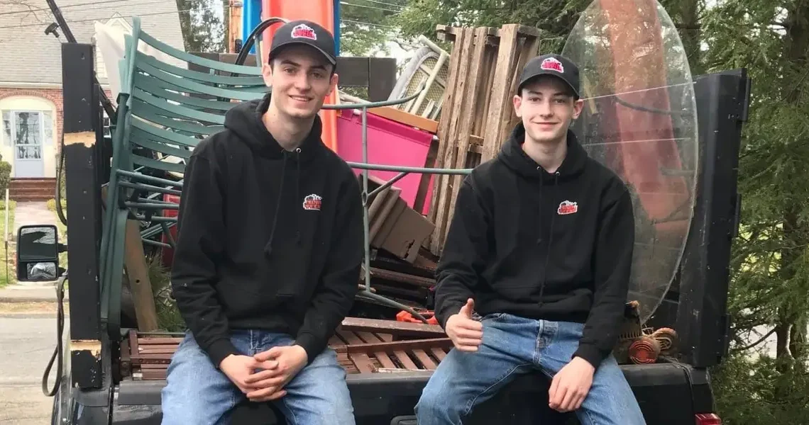 2 brothers started a junk-removal side hustle as teens with a $4,000 truck. Last year, they brought in about $3 million.