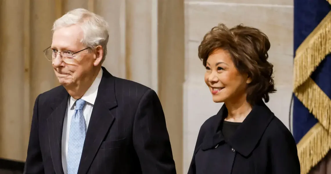 Inside the marriage of Sen. Mitch McConnell and his wife, former Transportation Secretary Elaine Chao