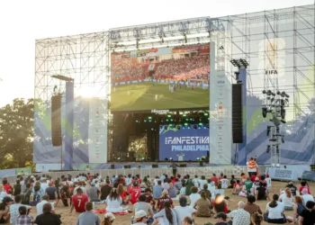 Philadelphia built a free, 39-day World Cup festival serving more than 425,000 fans. Take a look inside.