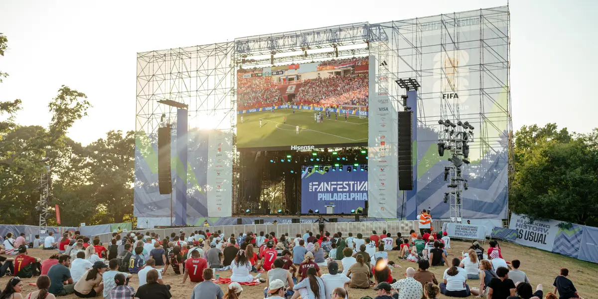 Philadelphia built a free, 39-day World Cup festival serving more than 425,000 fans. Take a look inside.