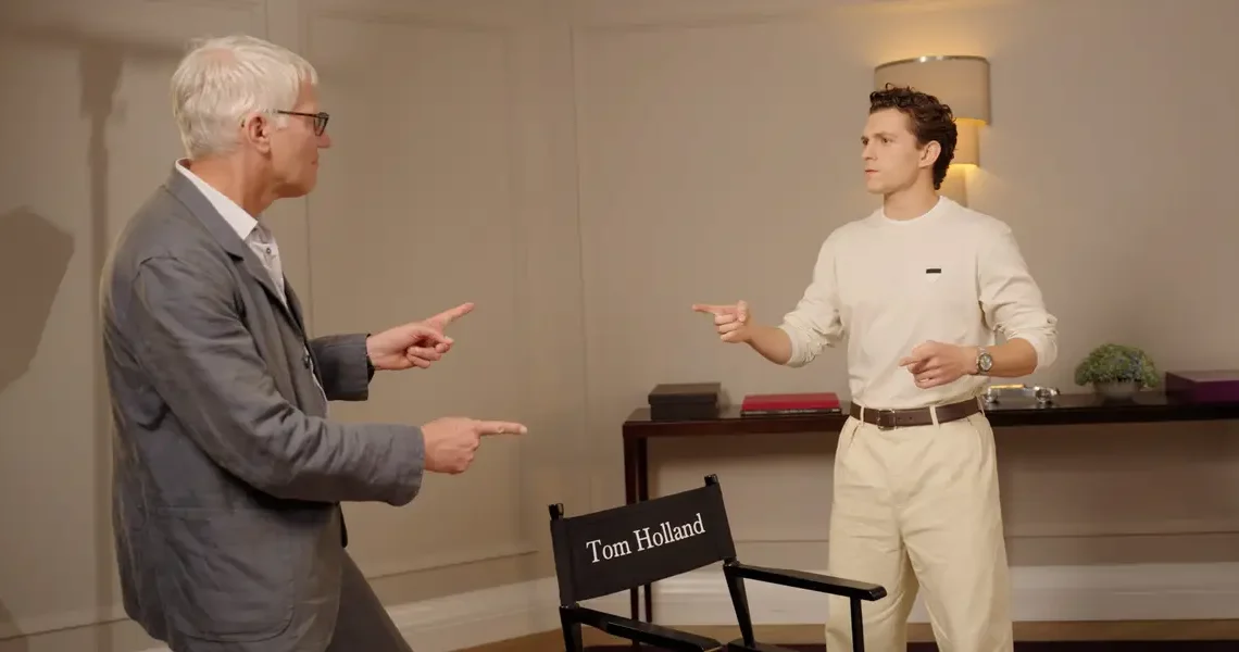 Tom Holland (the actor) broke down the difficulty of filming in Imax in an interview with Tom Holland (the historian)
