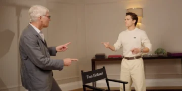 Tom Holland (the actor) broke down the difficulty of filming in Imax in an interview with Tom Holland (the historian)