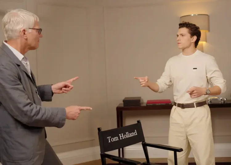 Tom Holland (the actor) broke down the difficulty of filming in Imax in an interview with Tom Holland (the historian)