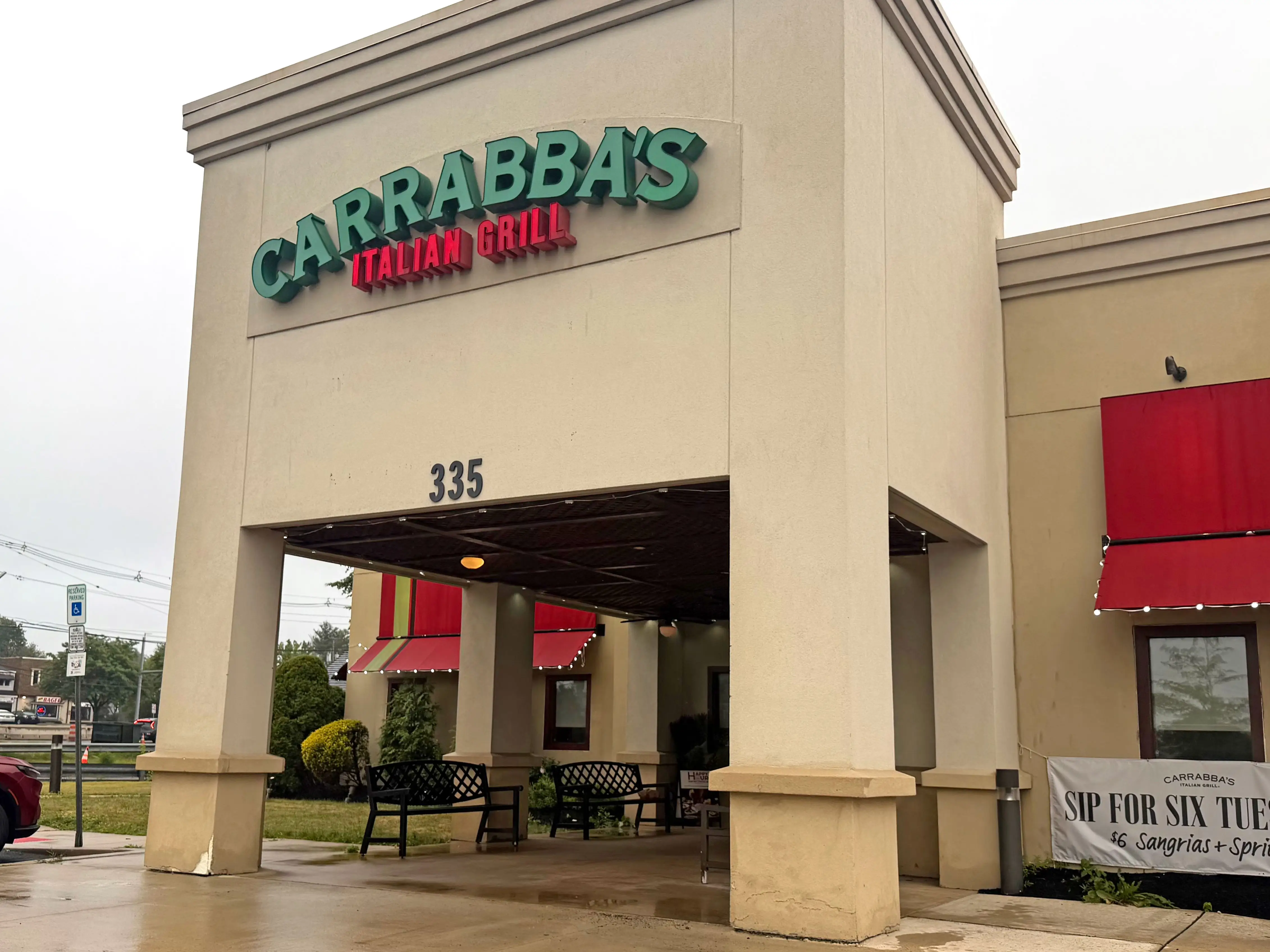 The exterior of Carrabba's Italian Grill.