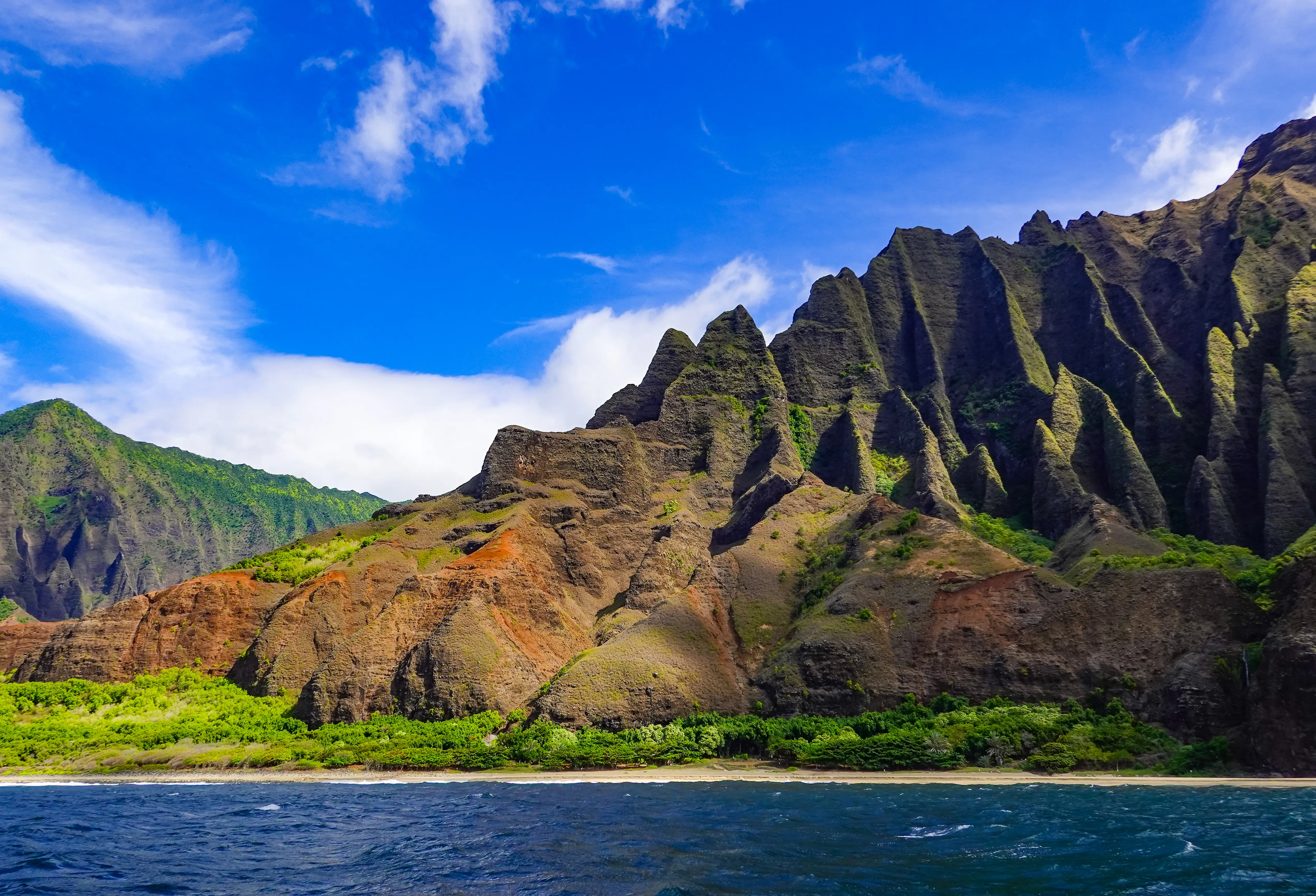 Na Pali Coast on Kauai
