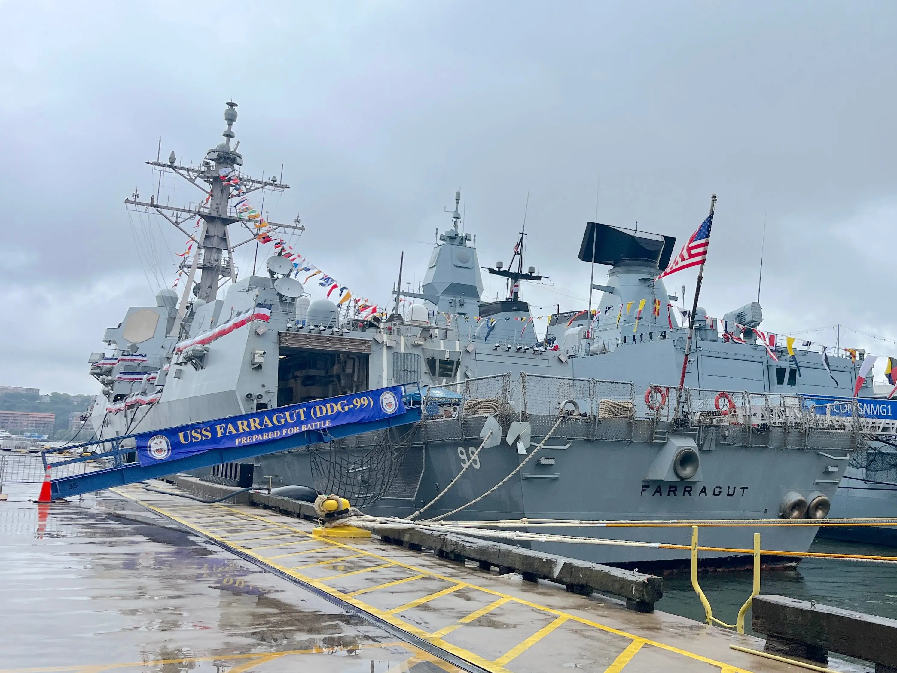The USS Farragut.