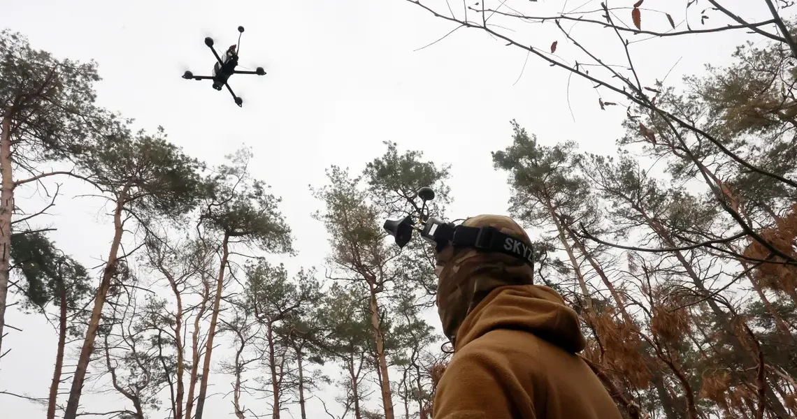 Russia said Ukrainians used balloons, trailers, and drones to sneak AI attack quadcopters deep into its country